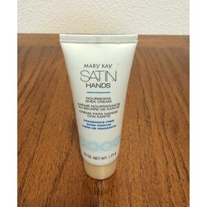 Mary Kay Fragrance-Free Satin Hands Nourishing Shea Cream Travel Size 0.75 oz